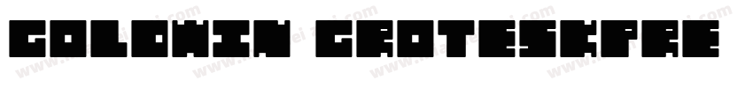 goldwin groteskpre字体转换